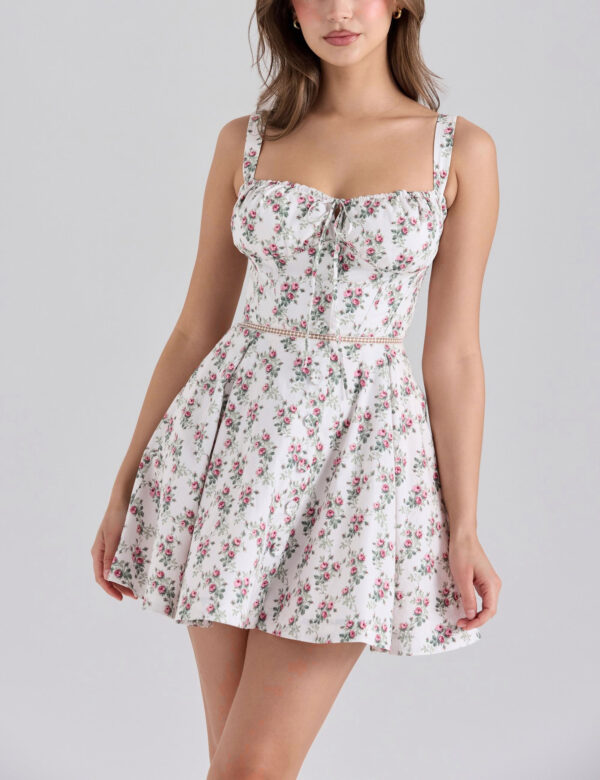 Cream Rose Cotton Mini