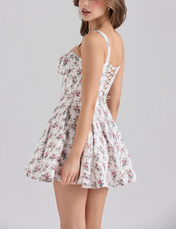 Cream Rose Cotton Mini