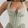 Halter Neck Sage Midi