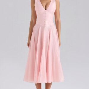 Airy Pink Midi