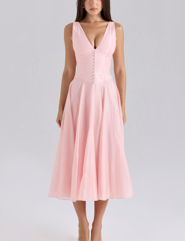 Airy Pink Midi