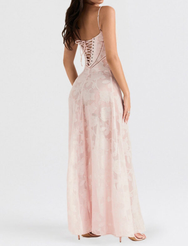 Sleeveless Open Back Dress