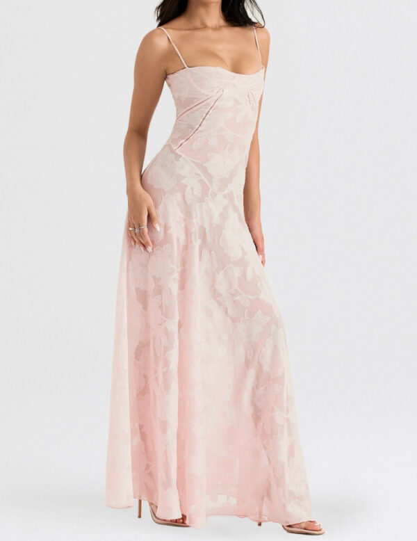 Sleeveless Open Back Dress