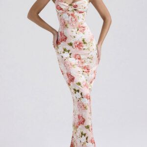 Floral Bandeau Maxi