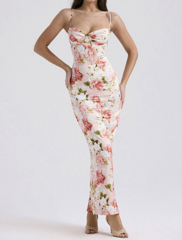 Floral Bandeau Maxi